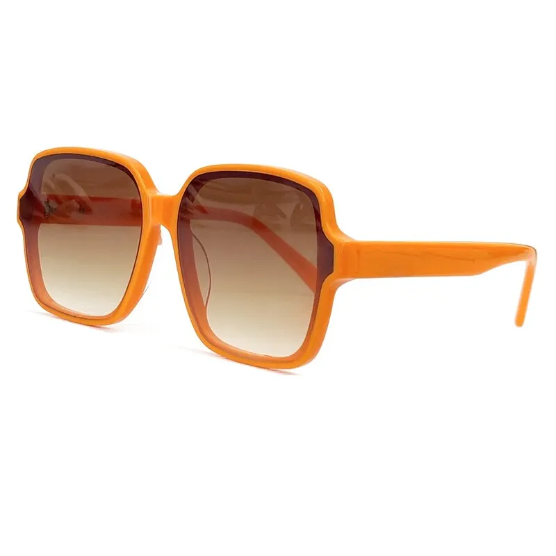 2023 Women Sunglasses Square Sun Glasses Brand Designer Summer Black Eyeglasses Luxury Eyewear UV400