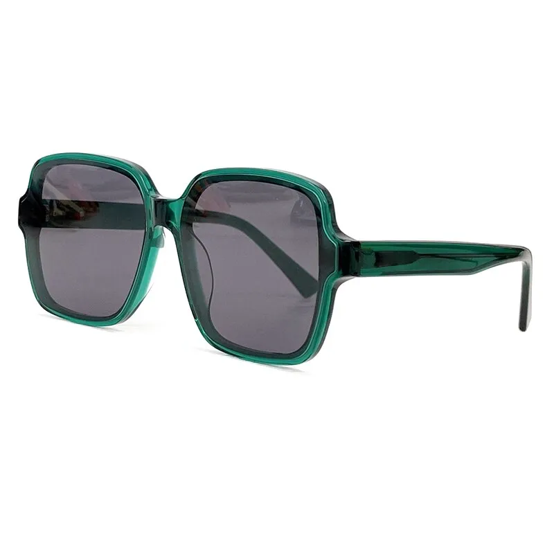 2023 Women Sunglasses Square Sun Glasses Brand Designer Summer Black Eyeglasses Luxury Eyewear UV400