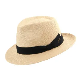 42569 Genuine Panama Hat  Straw hat - Handwoven in Ecuador and made in Italy
