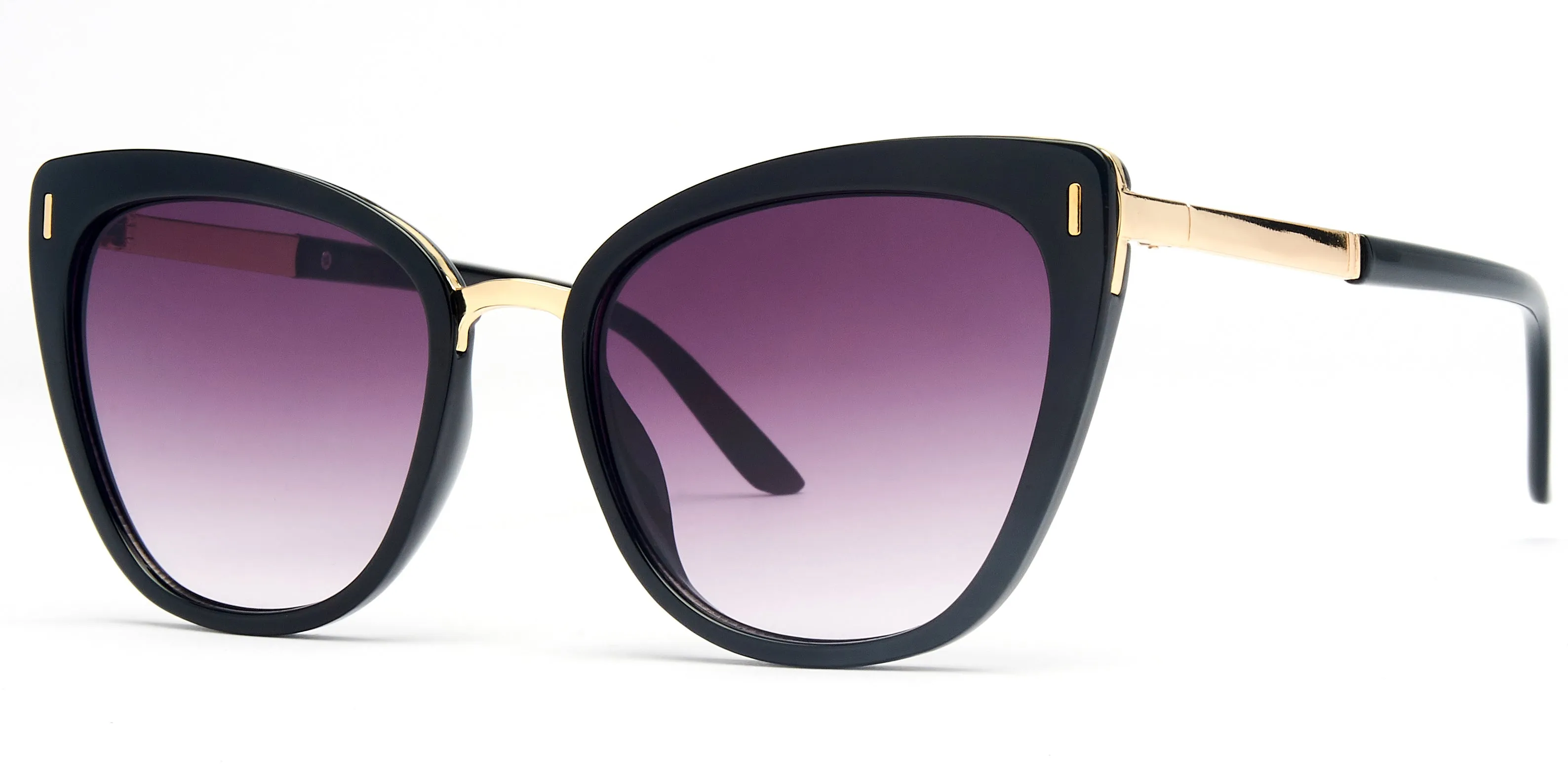 8971 - Plastic Cat Eye Sunglasses