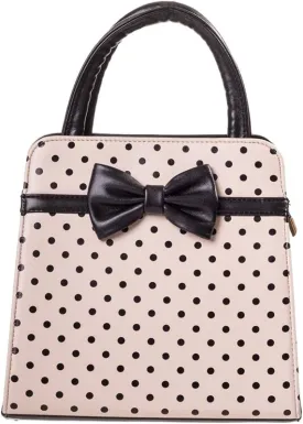 Banned Apparel Vintage 50s Rockabilly Carla Polka Dot Handbag