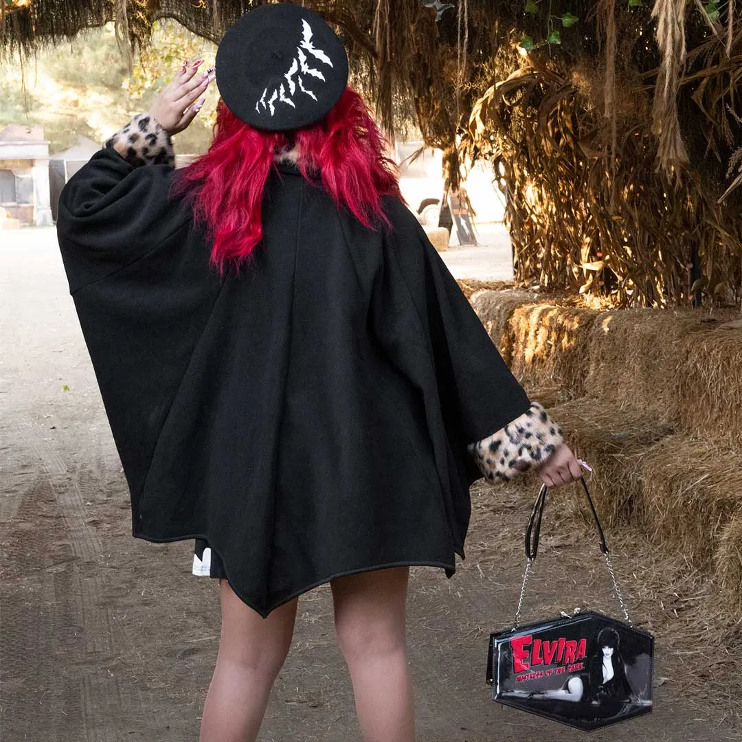 Bat Repeat White Beret Hat