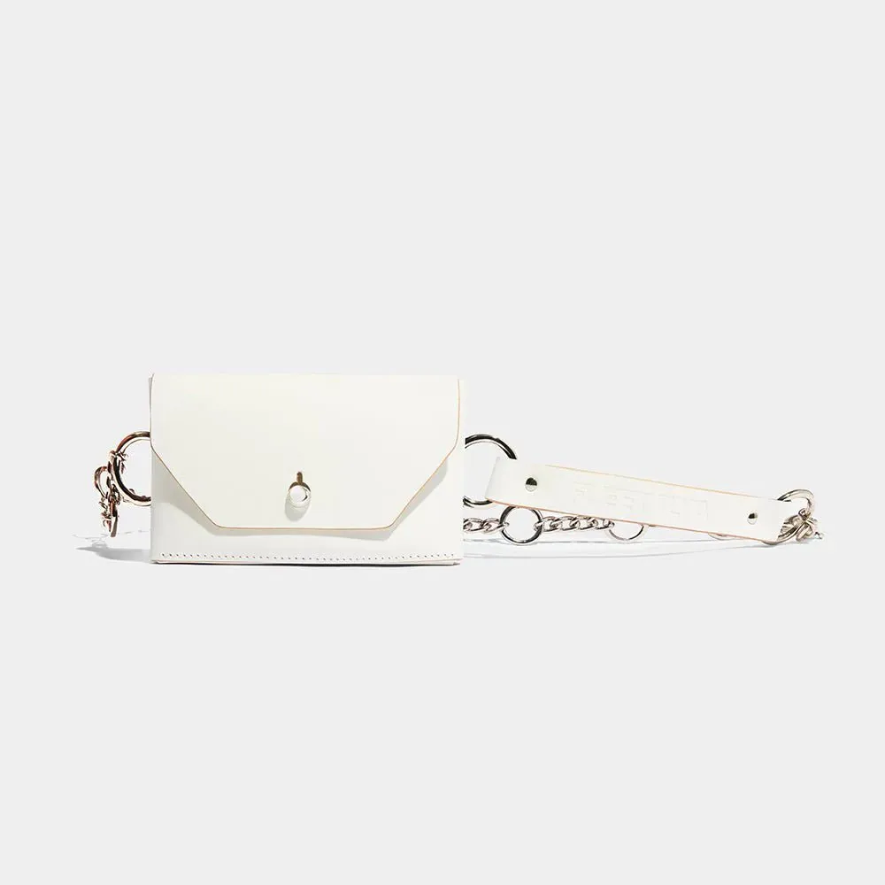 CHAIN CROSS BODY BELT BAG
