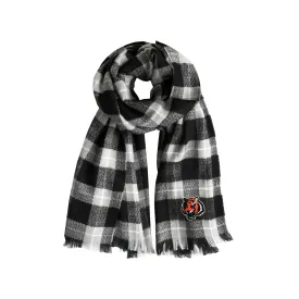 Cincinnati Bengals Plaid Blanket Scarf