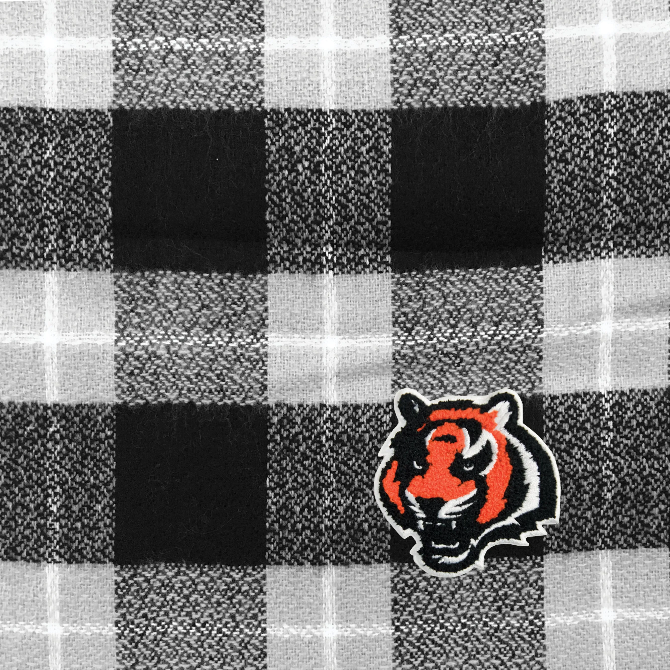 Cincinnati Bengals Plaid Blanket Scarf