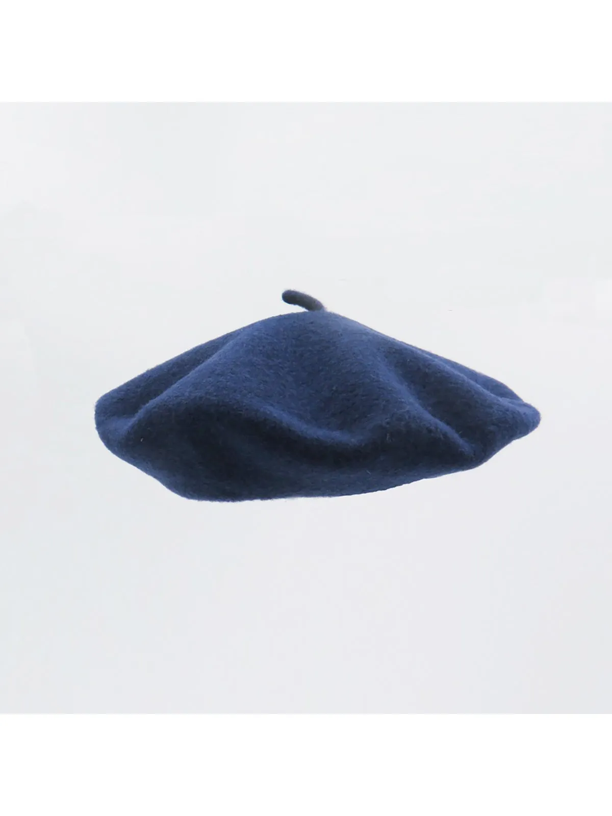 Classic Denim Blue French Beret - Made in France