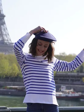 Classic Denim Blue French Beret - Made in France
