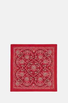 Classic Paisley Bandana Red