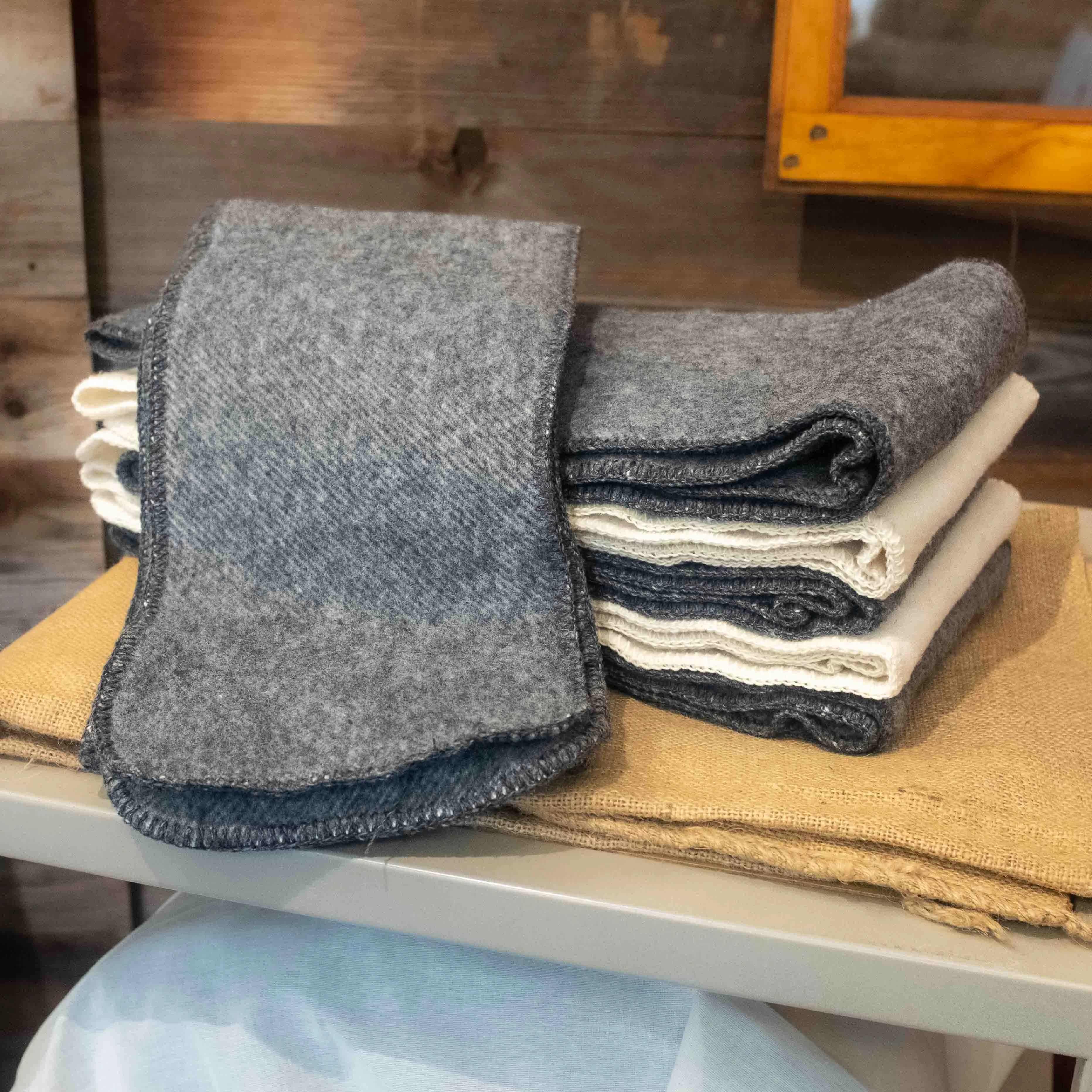 Classic Woven Wool Scarf