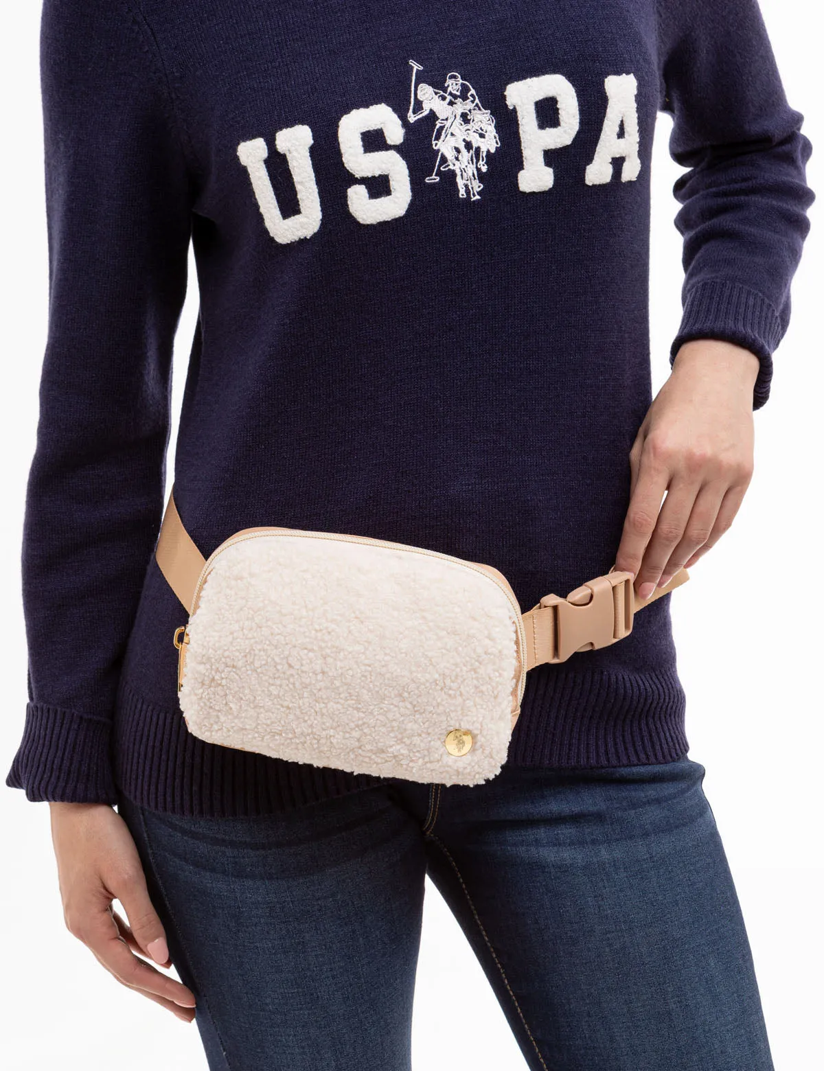 CLASSIC ZIP SHERPA BELT BAG