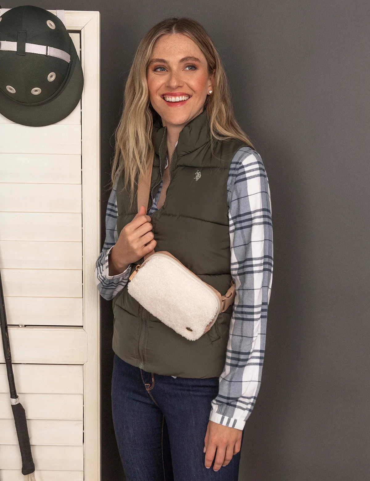 CLASSIC ZIP SHERPA BELT BAG