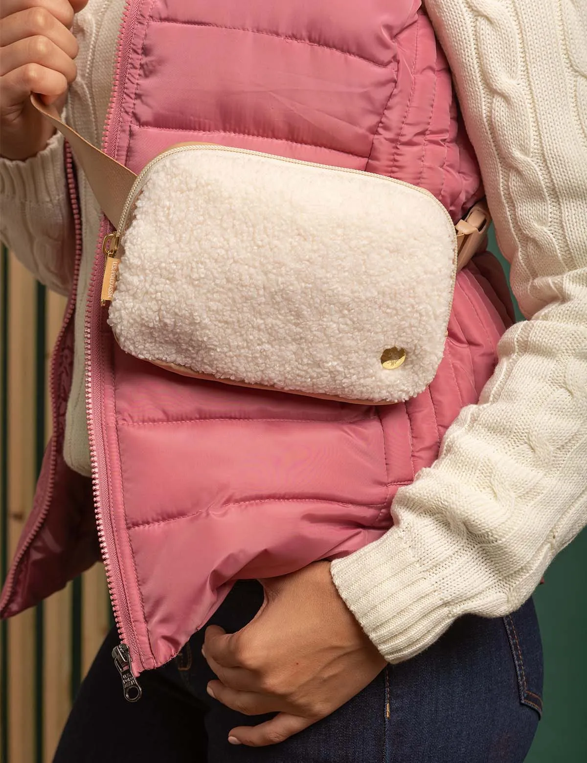 CLASSIC ZIP SHERPA BELT BAG