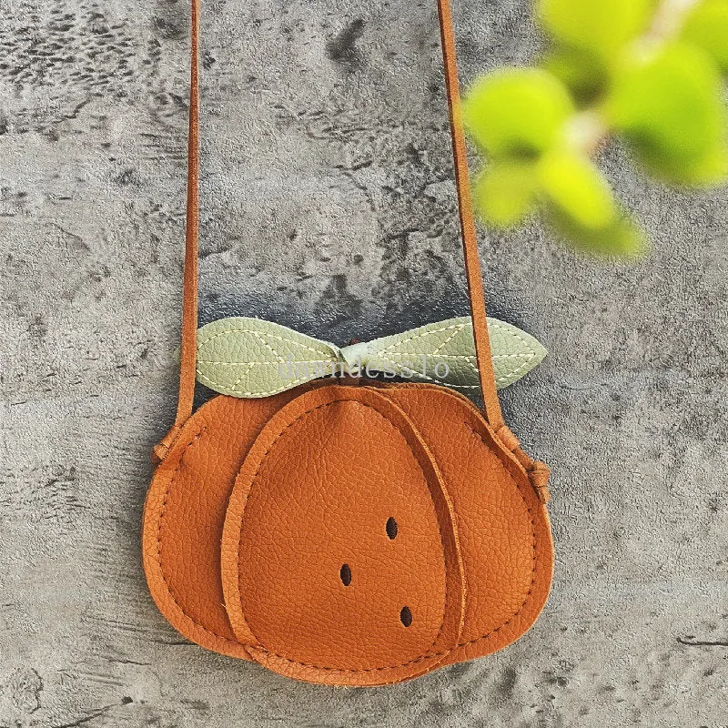 Cute Kids Mini Bags - Pear, LadyBug, Pumpkin Toddler Girls