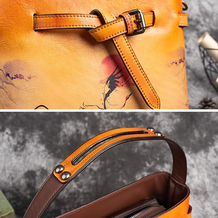 Cute Ladies Leather Side Bag Cross Shoulder Bag For Women