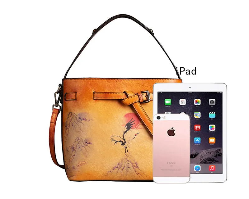 Cute Ladies Leather Side Bag Cross Shoulder Bag For Women