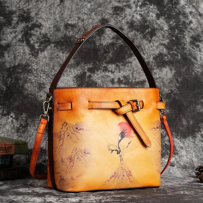 Cute Ladies Leather Side Bag Cross Shoulder Bag For Women