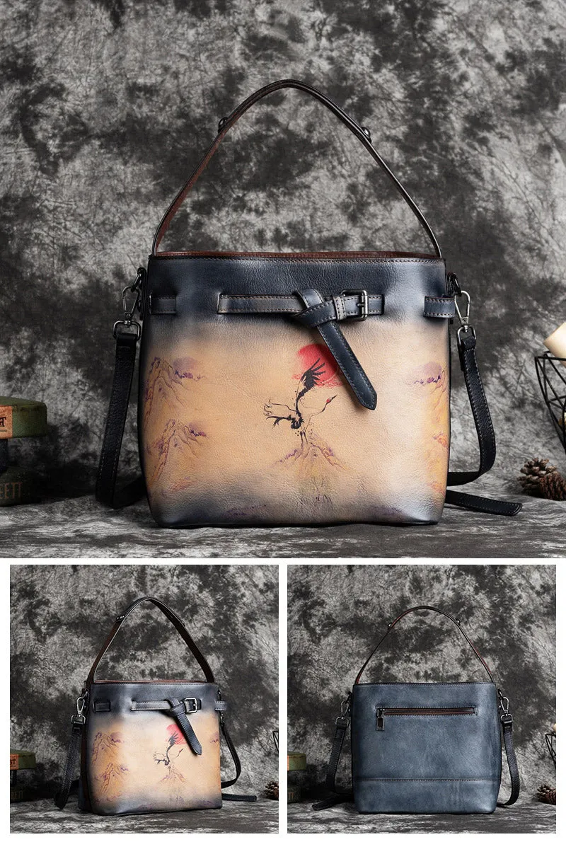 Cute Ladies Leather Side Bag Cross Shoulder Bag For Women