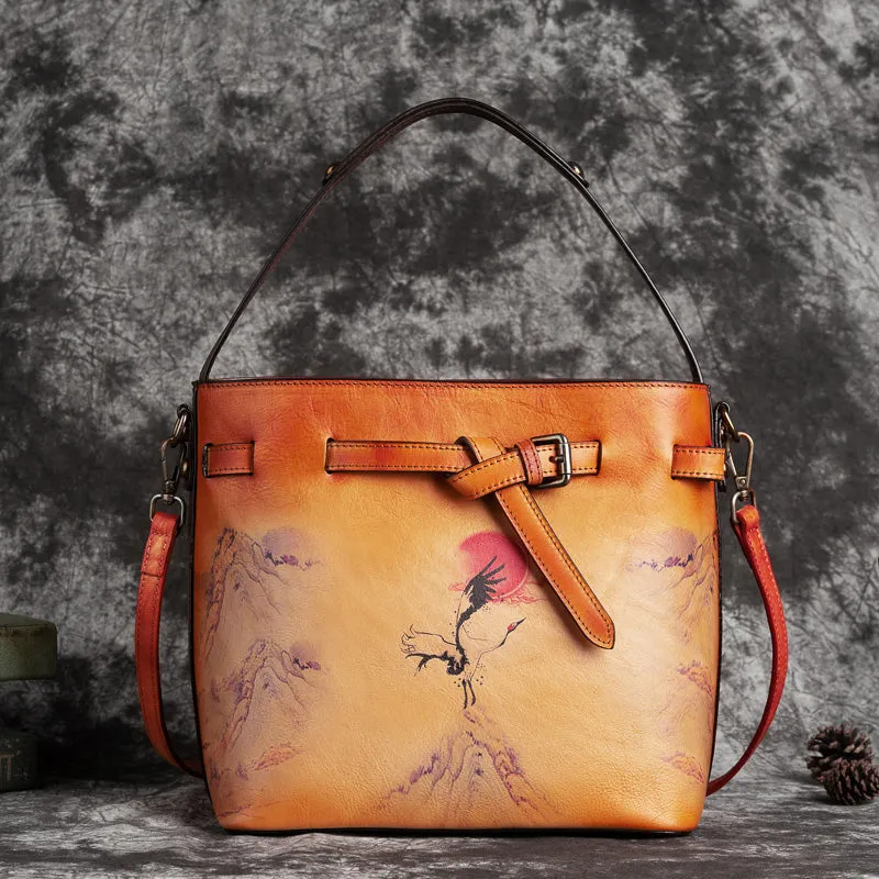Cute Ladies Leather Side Bag Cross Shoulder Bag For Women