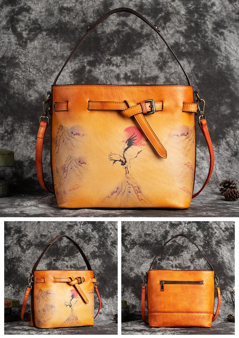Cute Ladies Leather Side Bag Cross Shoulder Bag For Women