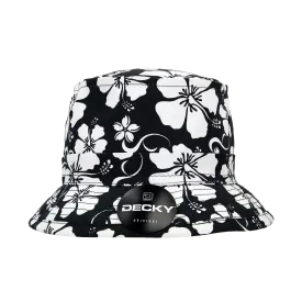 Decky 454 - Structured Floral Fisherman's Hat - CASE Pricing