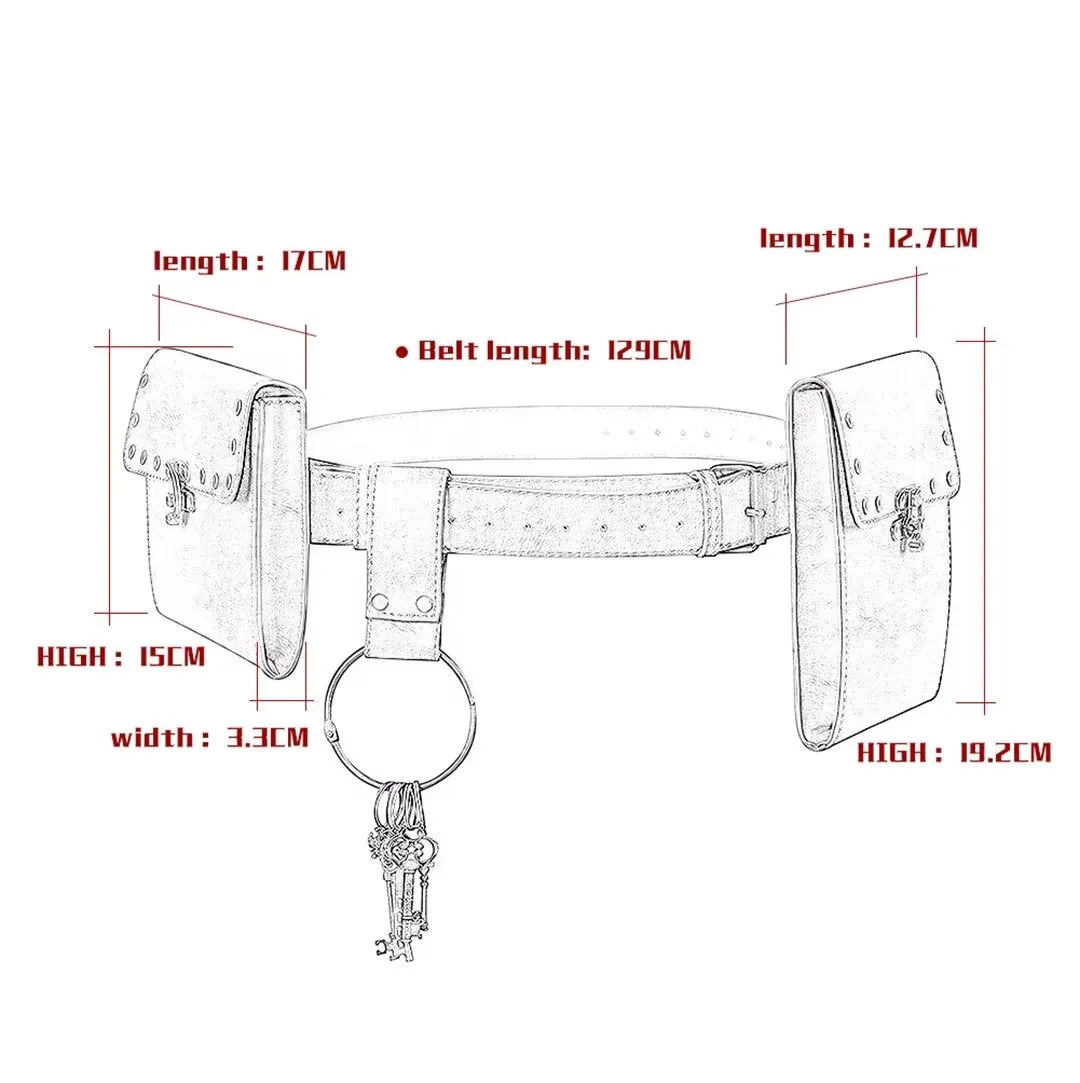Ebonique Signature Wrap Belt