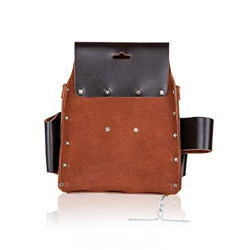 ELECTRICIAN LEATHER TOOL POUCH - ESSENTIAL GEAR FOR PROS