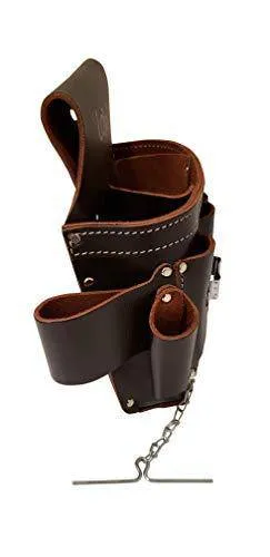 ELECTRICIAN LEATHER TOOL POUCH - ESSENTIAL GEAR FOR PROS
