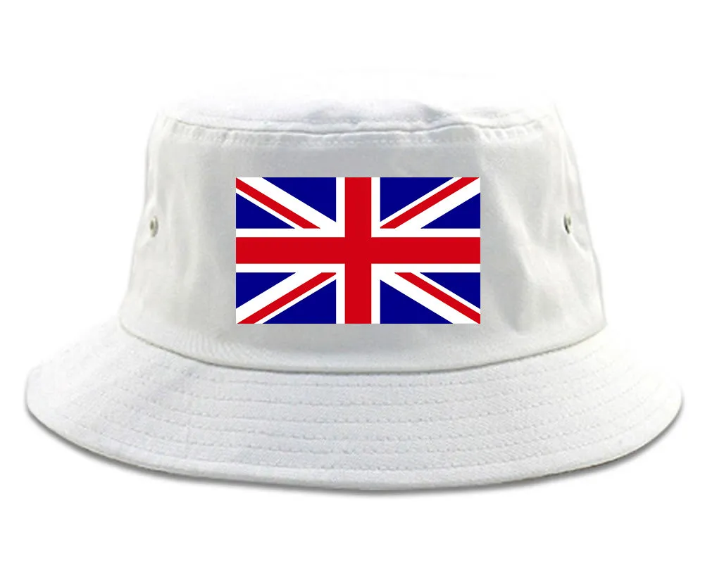 English England Flag Chest Mens Bucket Hat