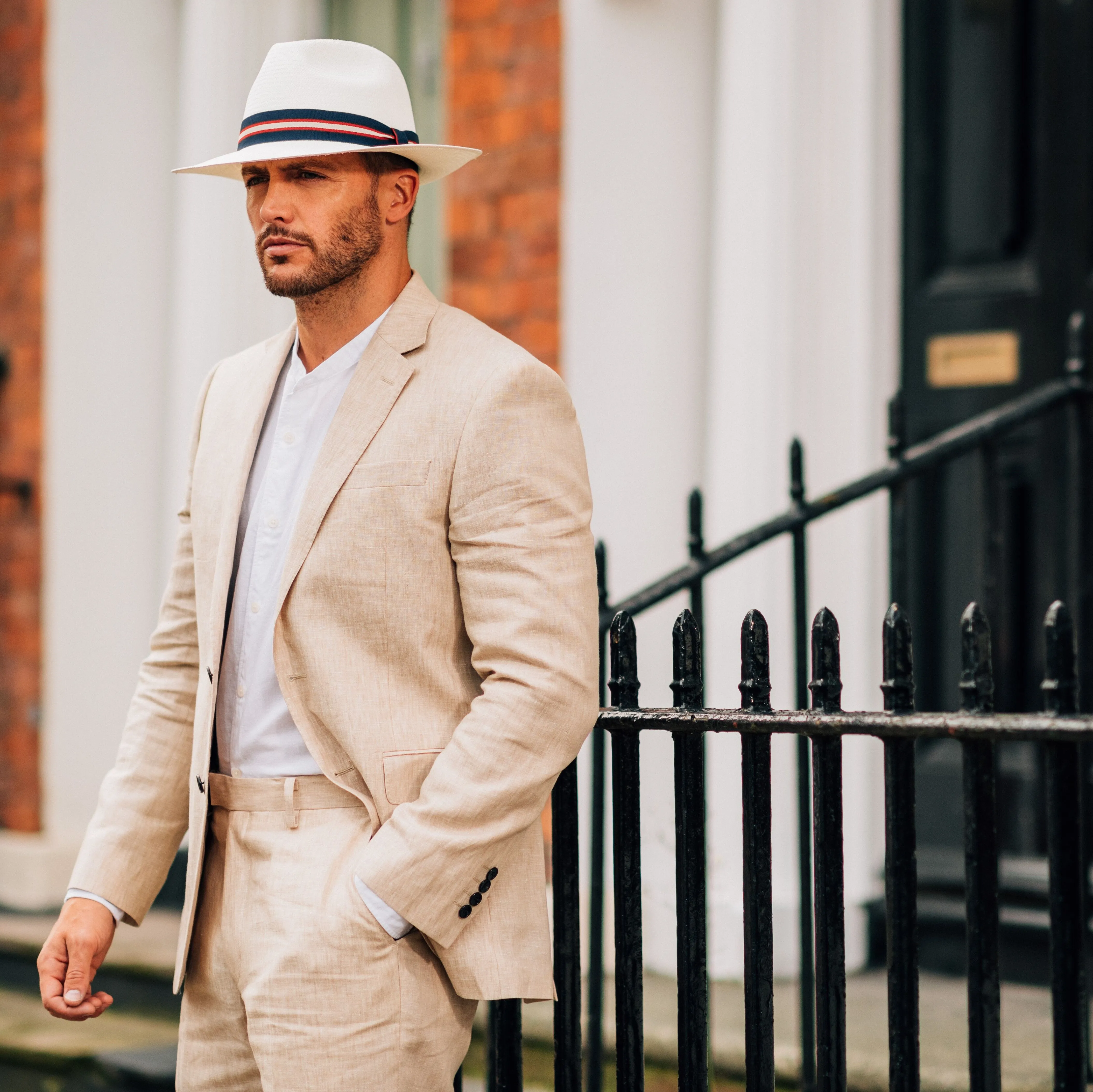 Failsworth Regimental Panama Hat Bleach White