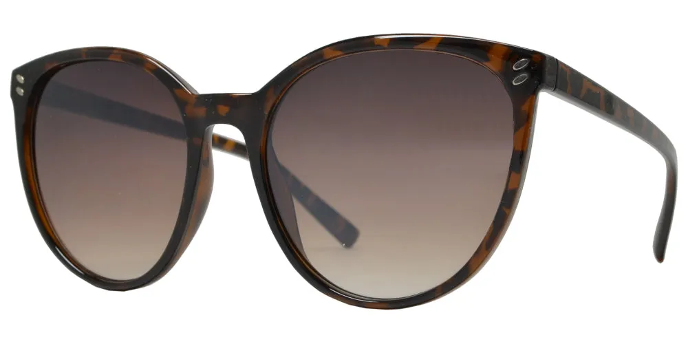 FC 6425 - Women's Large Cat Eye Plastic Sunglasses