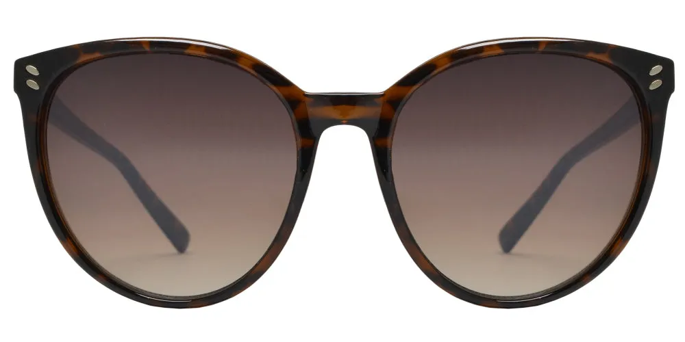 FC 6425 - Women's Large Cat Eye Plastic Sunglasses