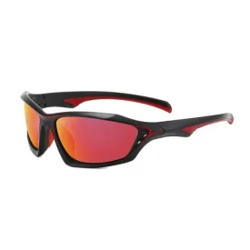 Floating Polarized Crimson Wave Sport Sunglasses