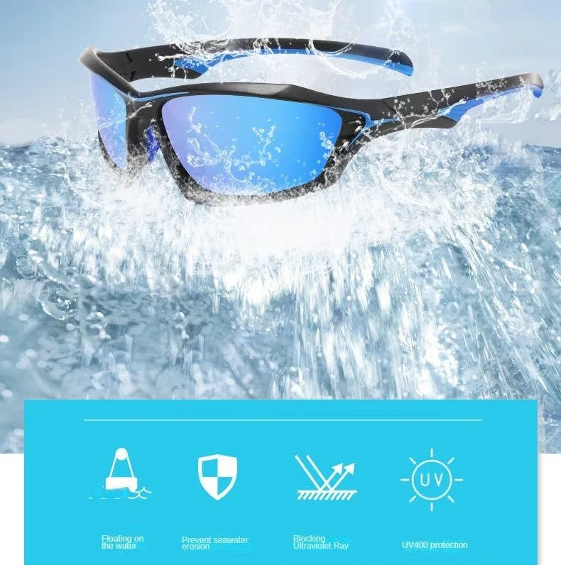 Floating Polarized Monochrome Drift Sport Sunglasses