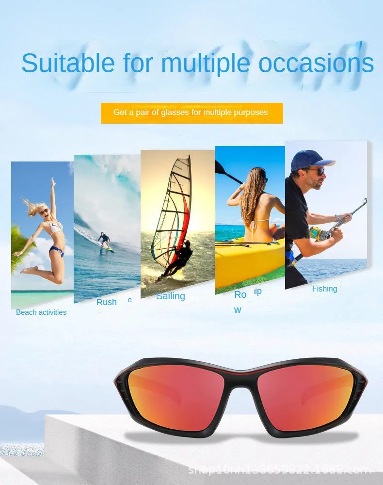 Floating Polarized Monochrome Drift Sport Sunglasses