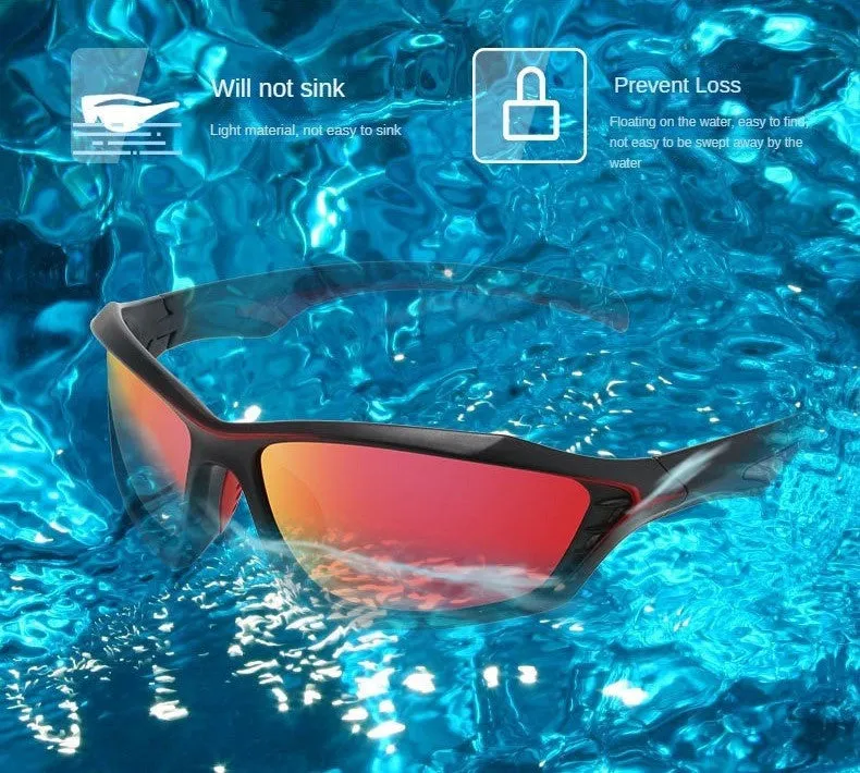 Floating Polarized Monochrome Drift Sport Sunglasses