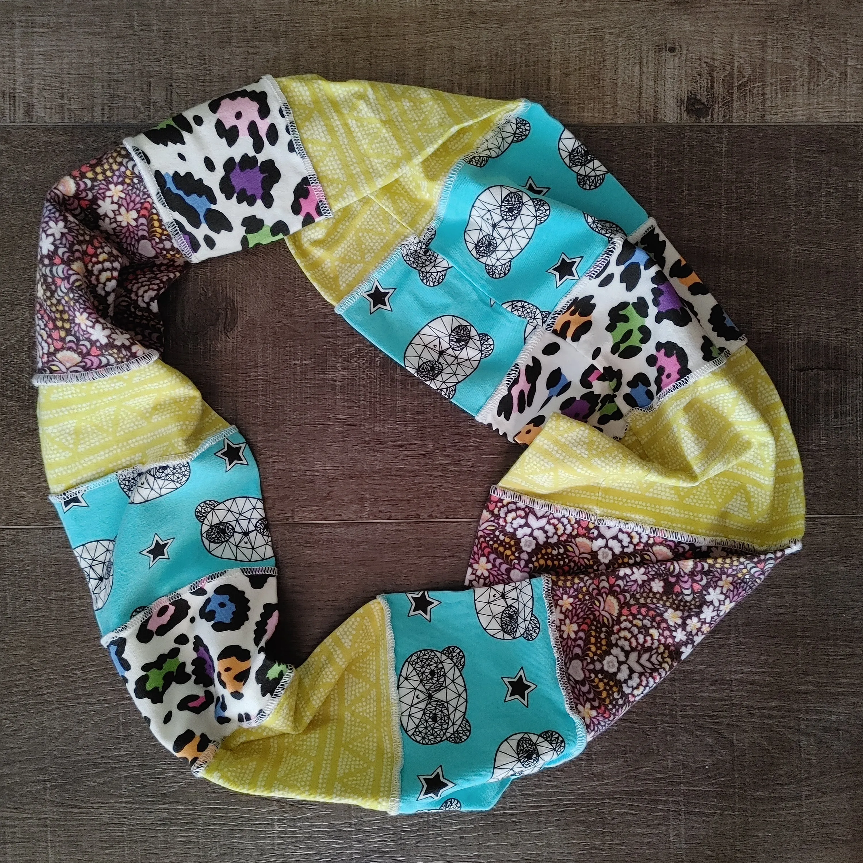 Geo Panda/Animal Print/Sunshine Infinity Scarf