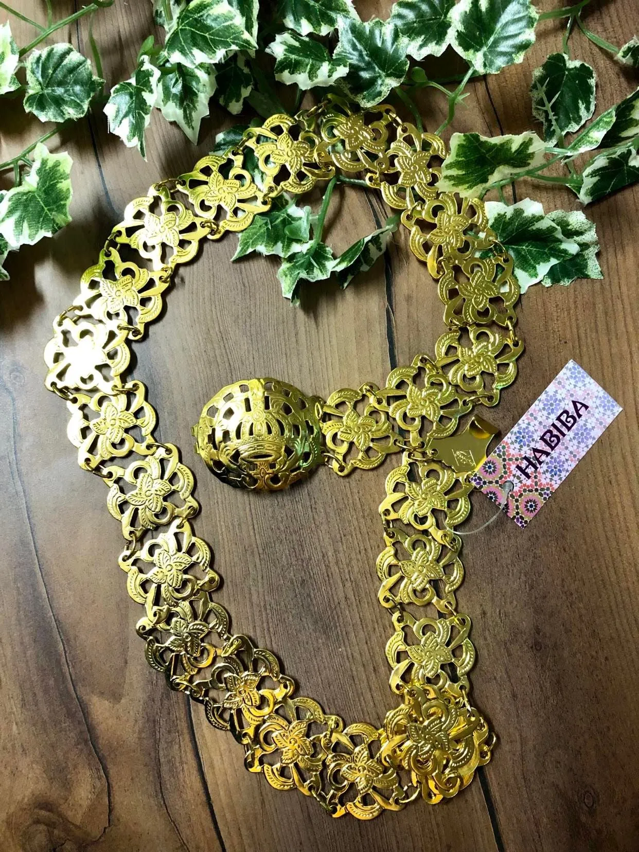 Gold Belly Belt