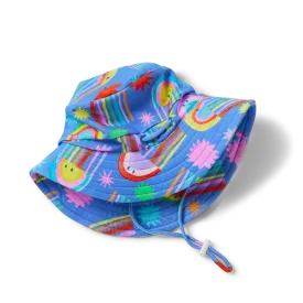 Halcyon Nights Here We Glow Swim Bucket Hat