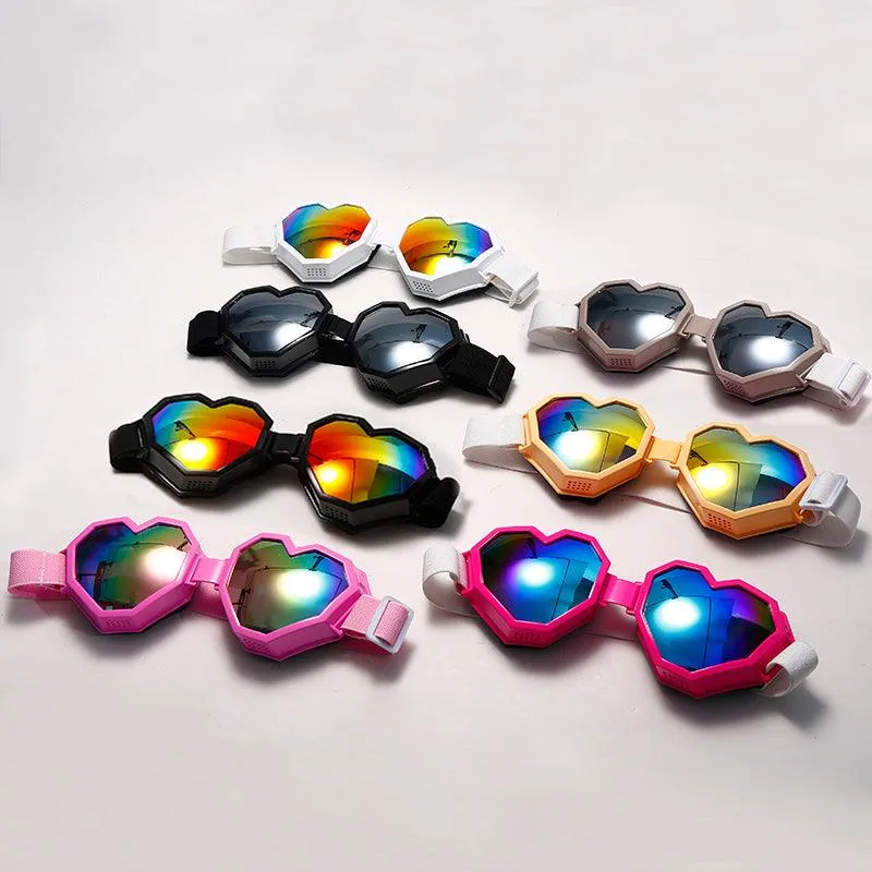 Heart Shaped Goggle Sunglasses
