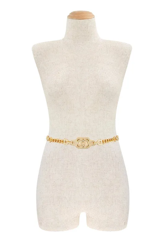 Horse Bit Chain Belt
