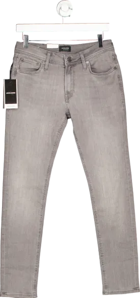 Jack & Jones Grey Skinny Liam Jeans W30