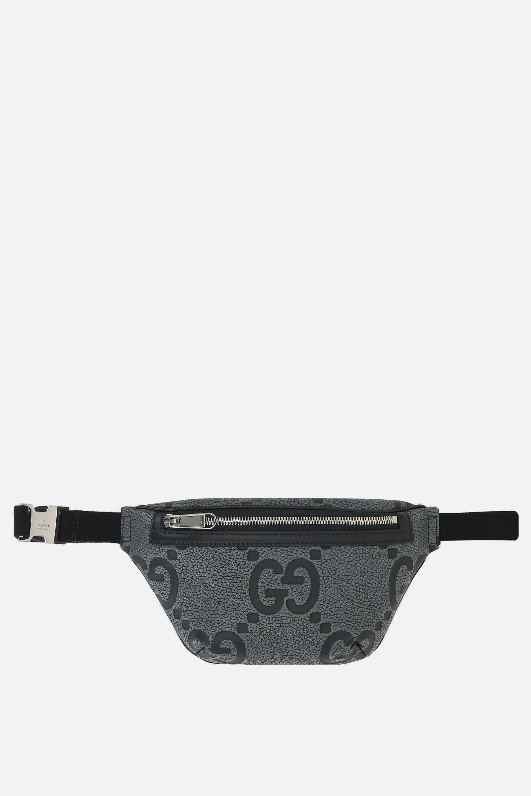 Jumbo GG Grained Leather Belt Bag