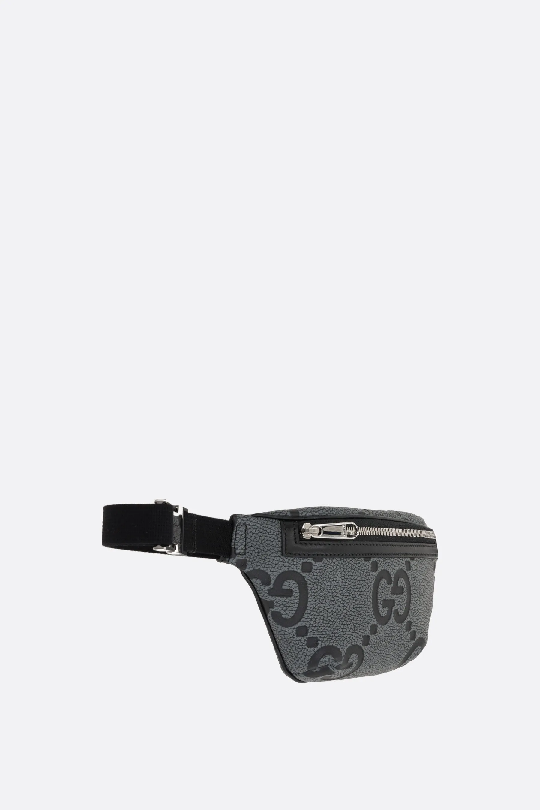 Jumbo GG Grained Leather Belt Bag