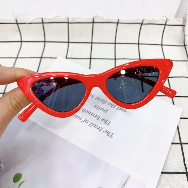 Kids Pointed Cat Eye Sunglasses