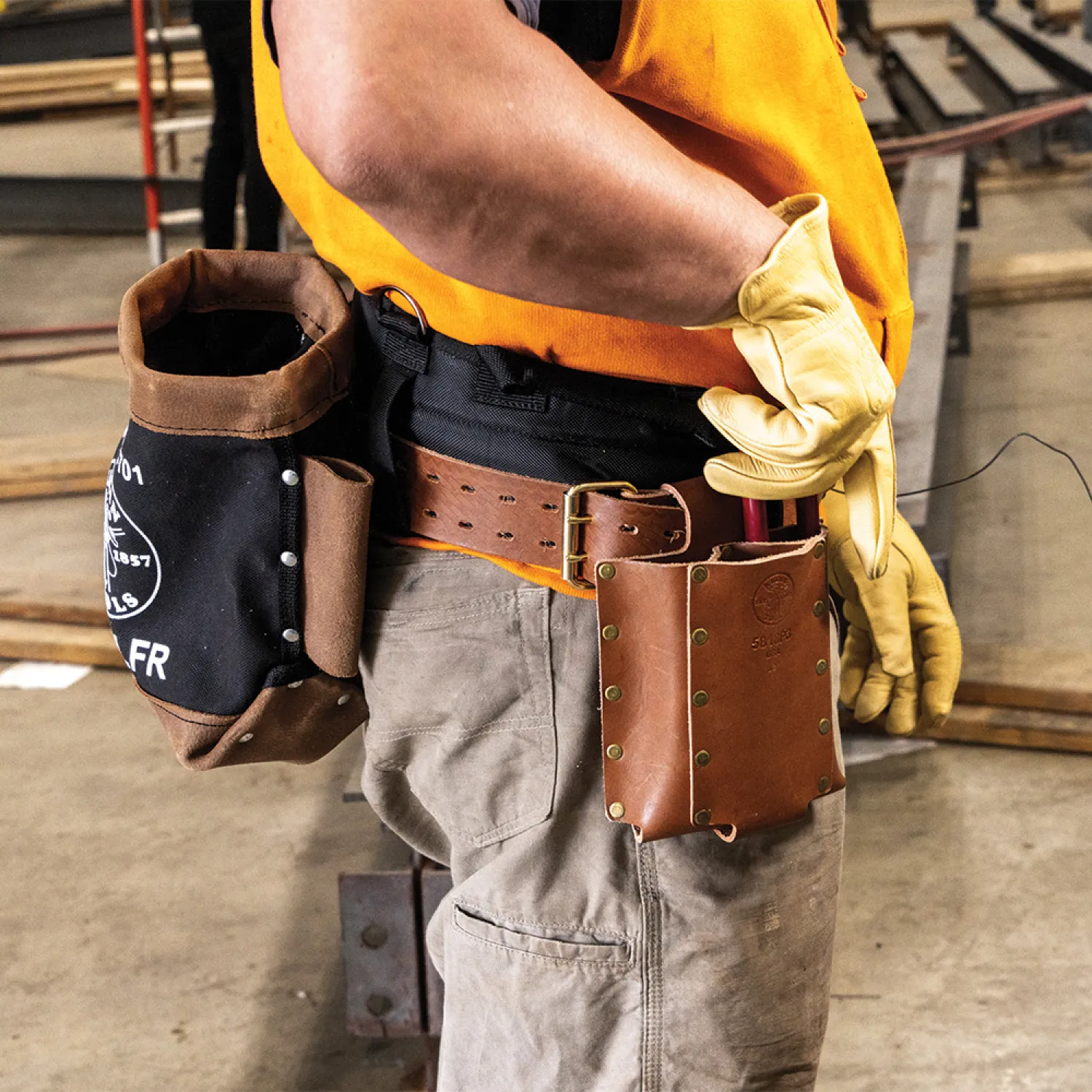 Klein Tools 5800IWBXL Ironworker Complete Toolbelt System, Extra Large