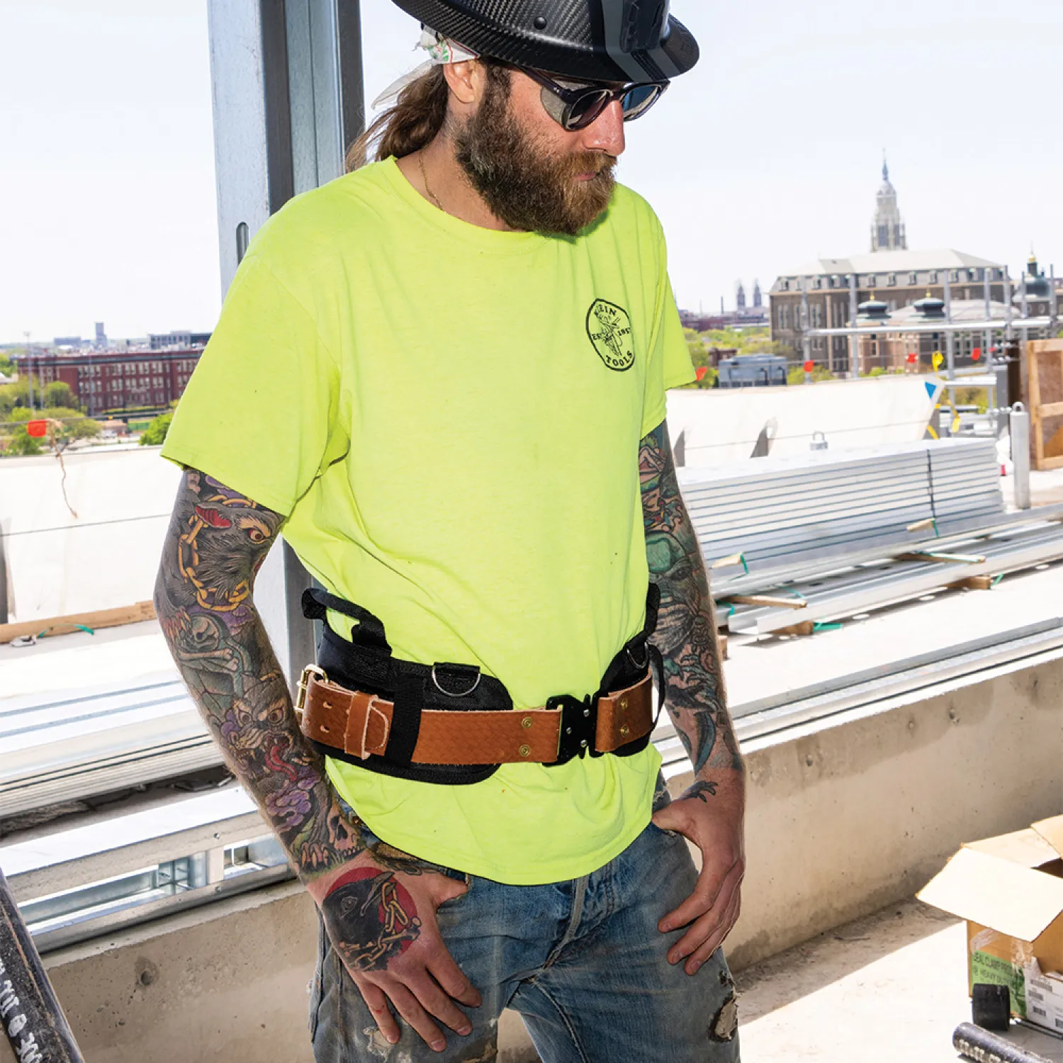 Klein Tools 5800IWBXL Ironworker Complete Toolbelt System, Extra Large