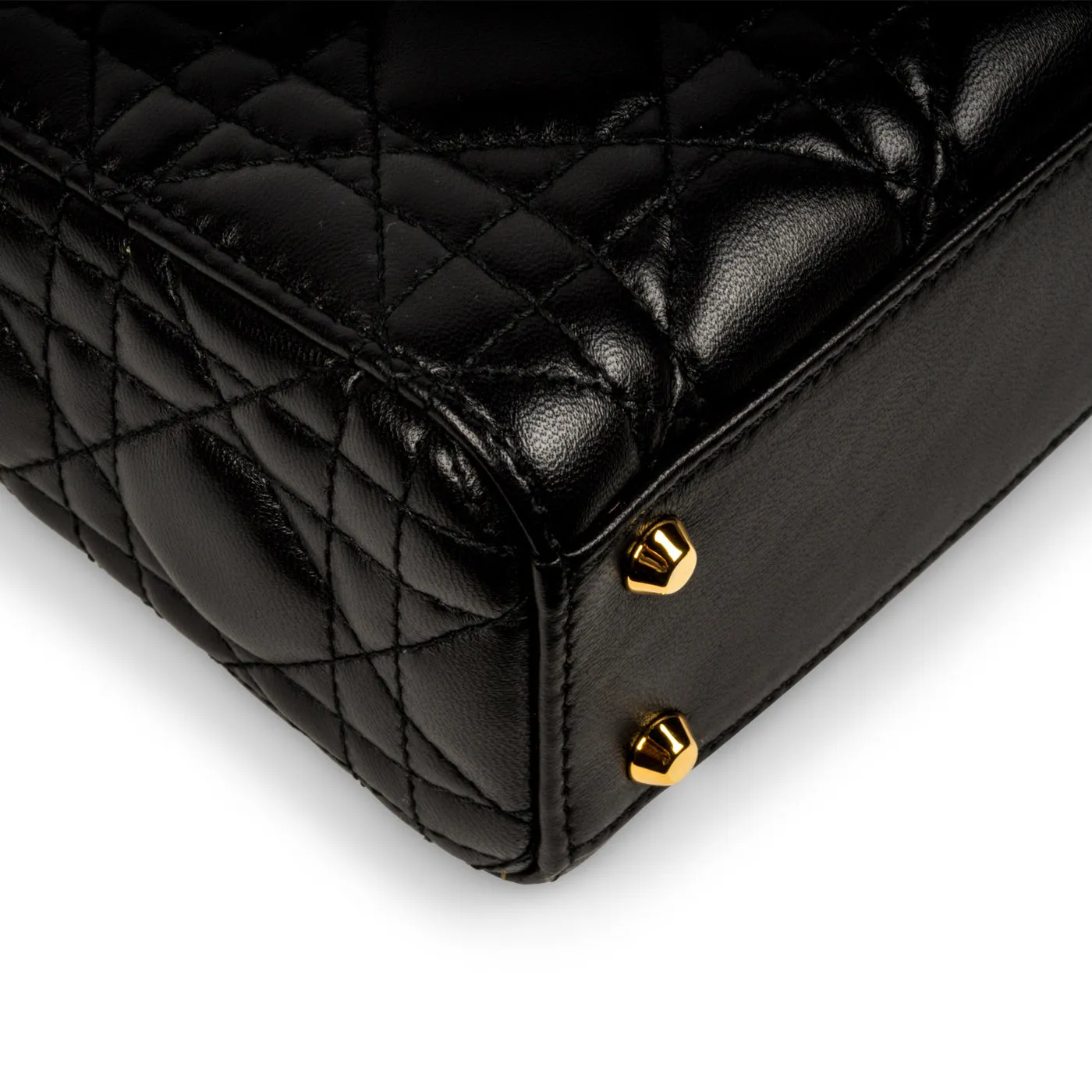 Lady Trendy Inspired Dior - Mini - Black Lambskin