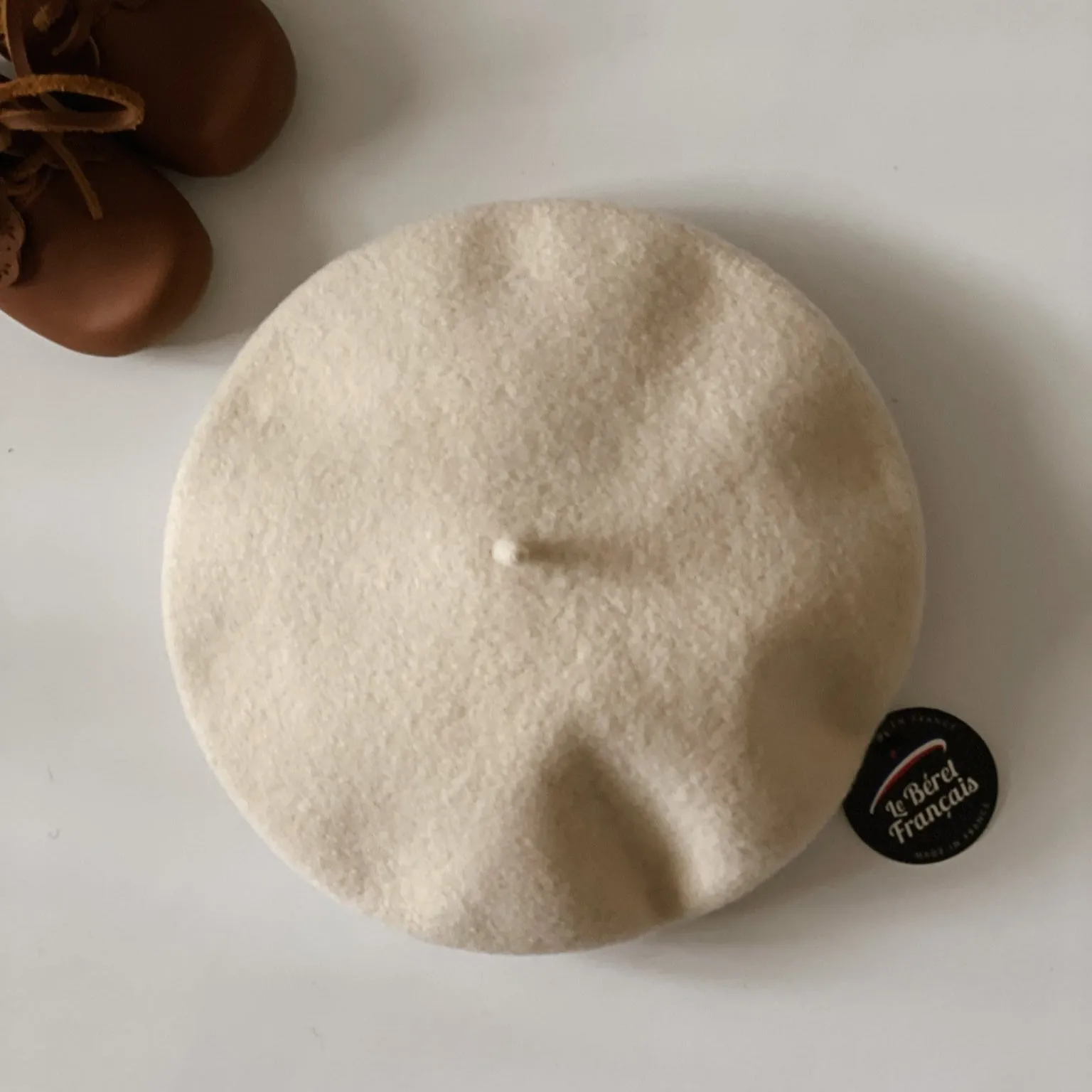 Le Beret Francais - 兒童貝雷帽 (Off White)