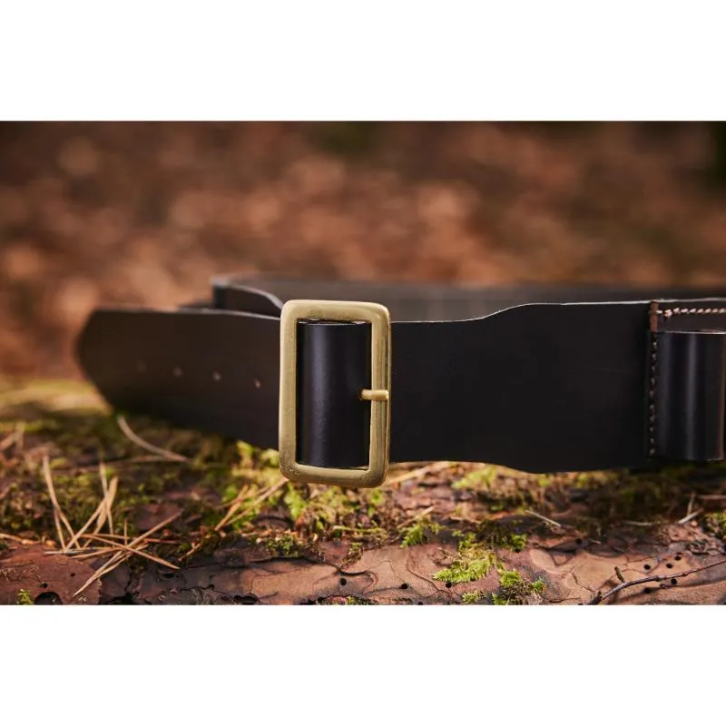 Leather Cartridge Belt - Brown
