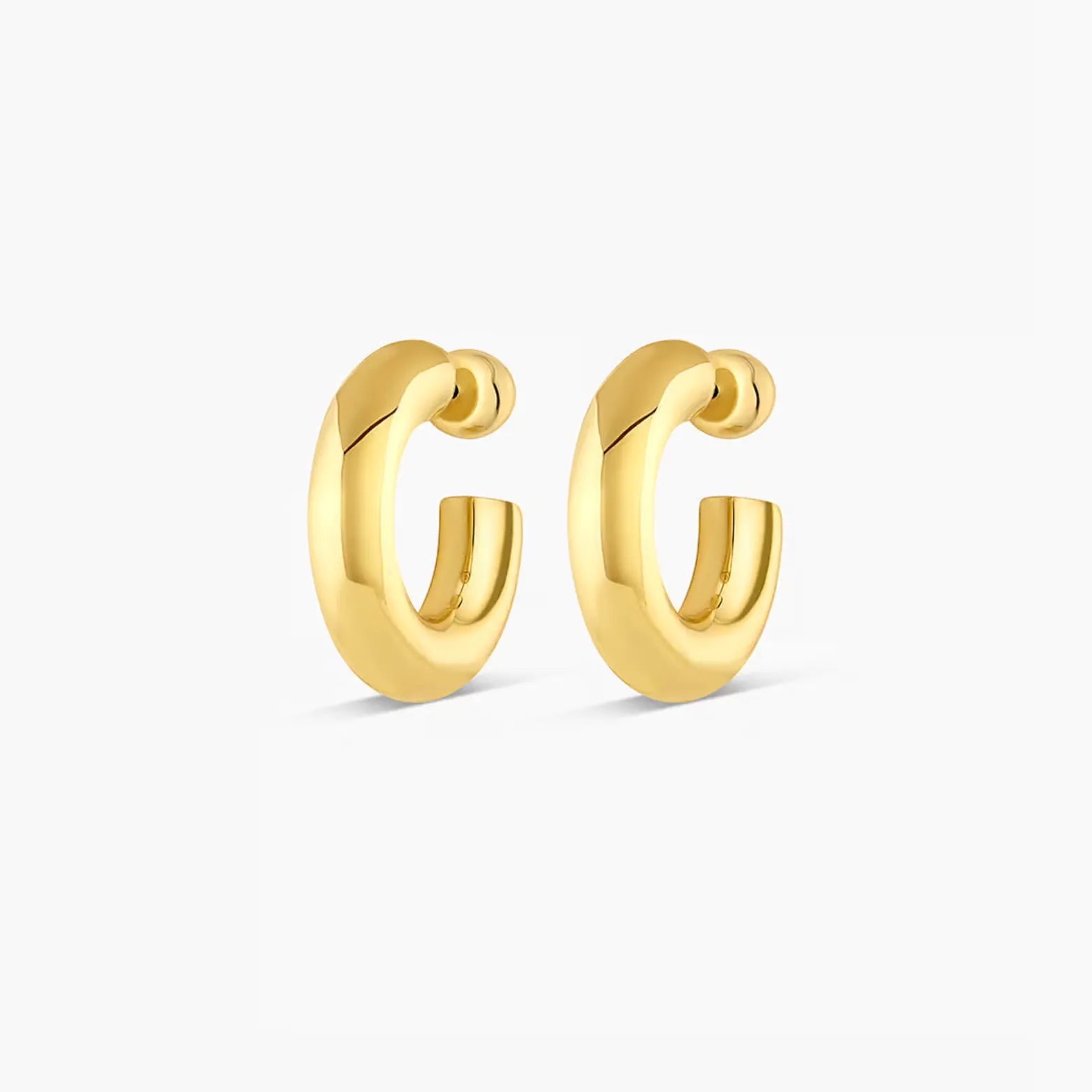 Lou Statement Small Hoops